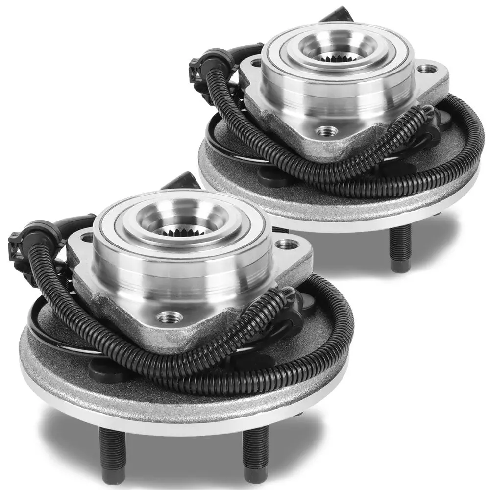 Front Left+Right Bolt In Wheel Bearing Hub Assembly For 02-05 Ford Explorer 1