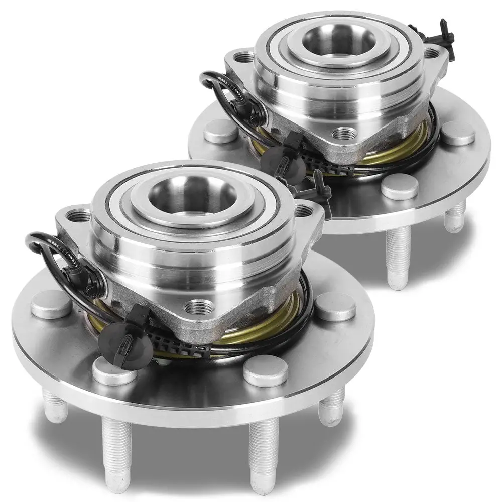 Front Left+Right Bolt In Wheel Bearing Hub Assembly For 07-14 Gmc Yukon Xl 1500 1