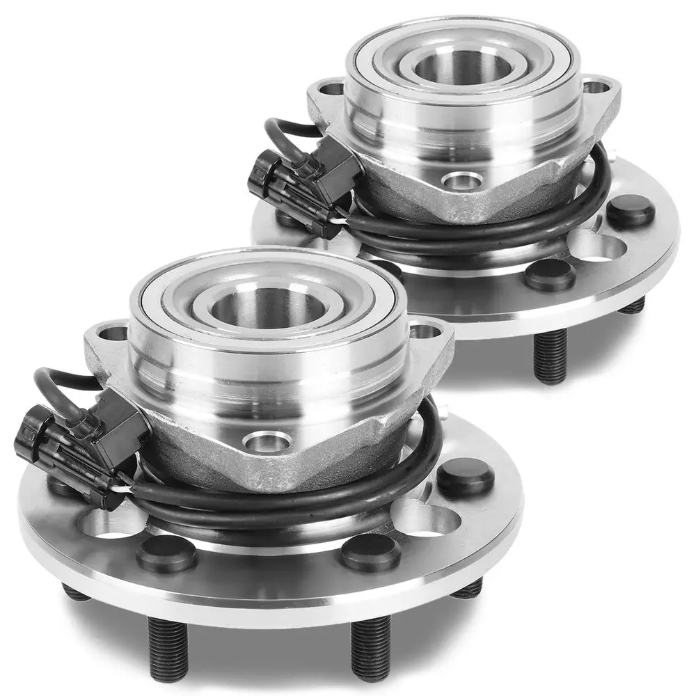 Front Left+Right Bolt In Wheel Bearing Hub Assembly For 95-99 Gmc K2500 Suburban 1