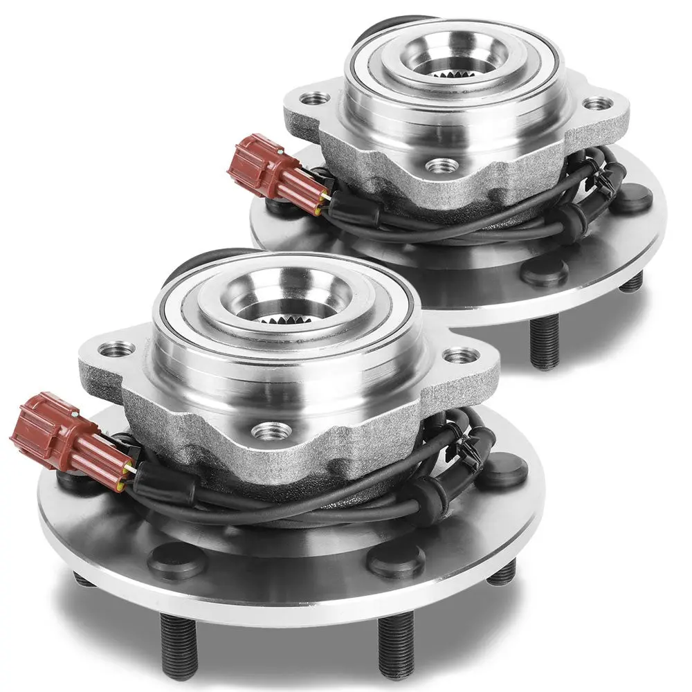 Front Left+Right Bolt In Wheel Bearing Hub Assembly For 04-10 Infiniti Qx56 1