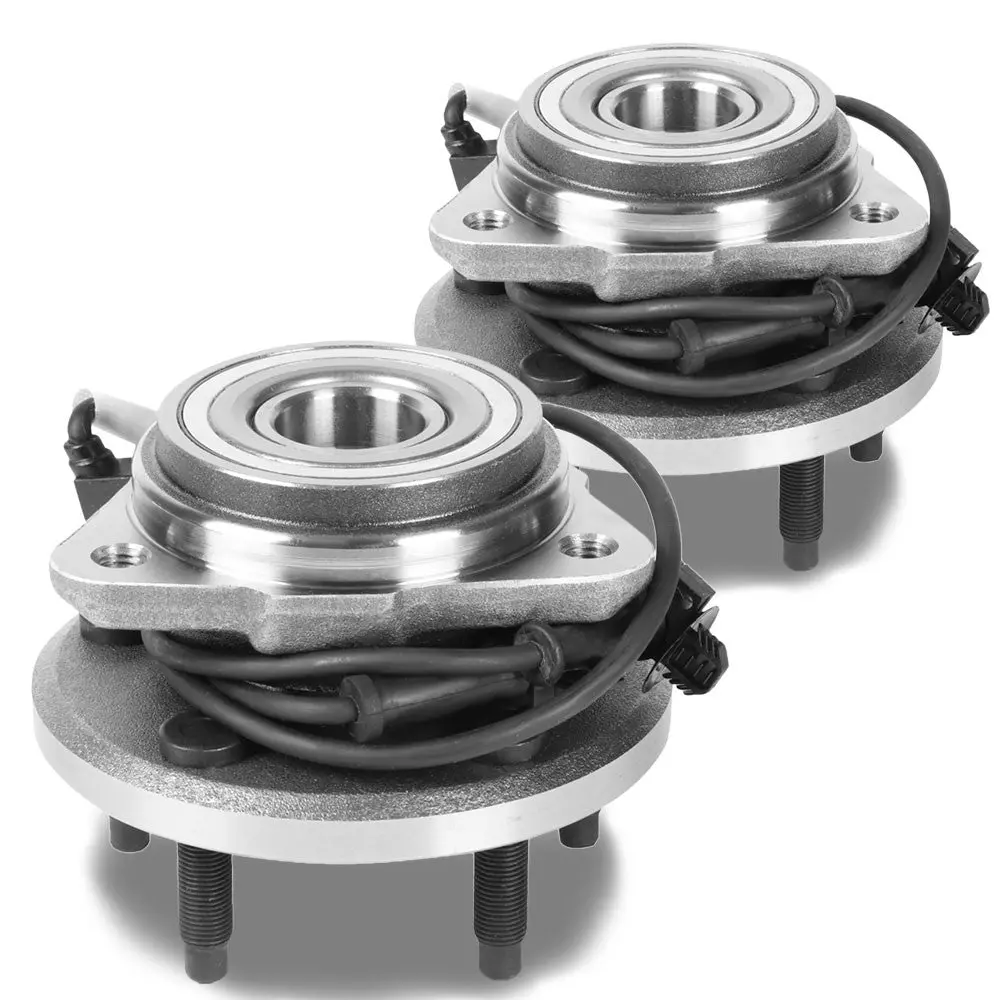Front Left+Right Bolt In Wheel Bearing Hub Assembly For 01-05 Explorer Sporttrac 1