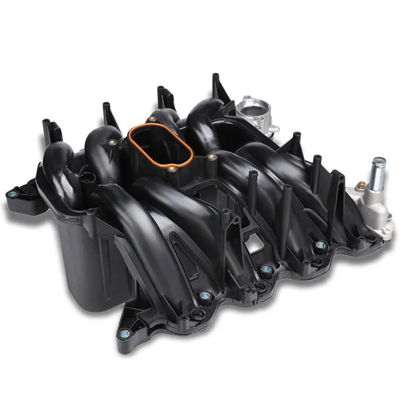 Black Oe Intake Manifold Works With 03-15 Ford E-Series/00-05 Ford F-Series 1