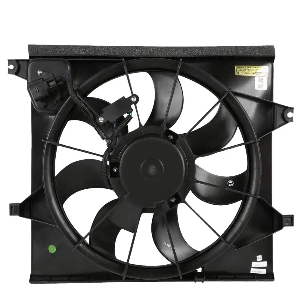Bfc Radiator Fan Assembly Replacement Kit For 10-11 Soul 1.6L L4 1
