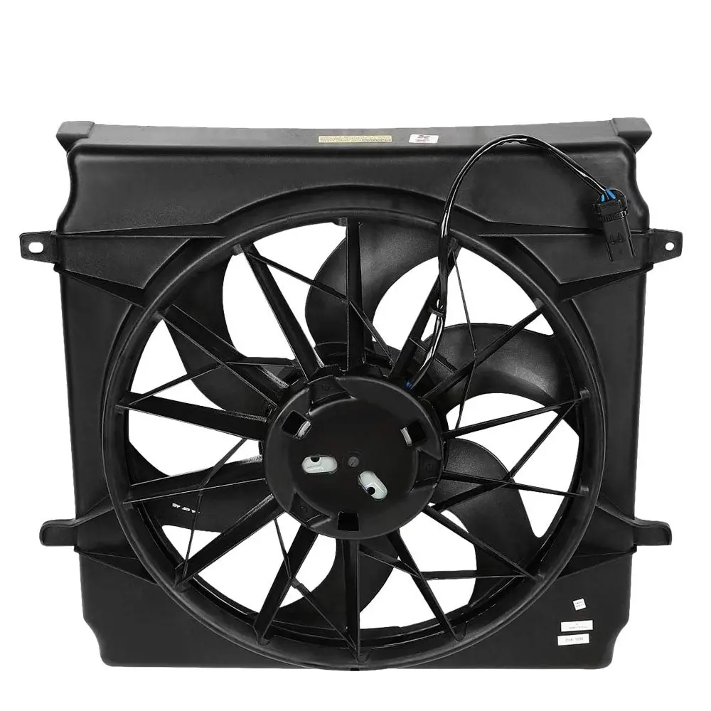 Bfc Radiator Fan Assembly Replacement For 04-07 Jeep Liberty 2.4L 3.7L 1