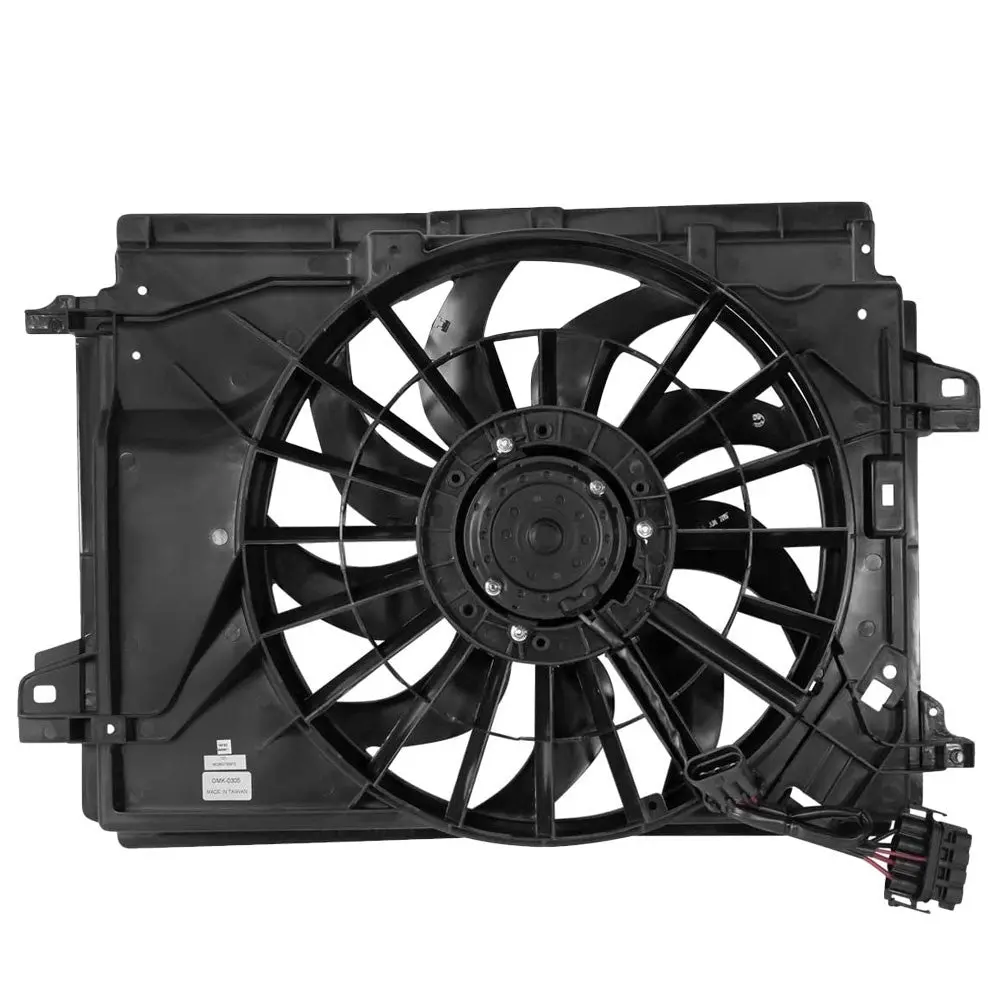 Bfc Radiator Fan Assembly For 05-13 Chevrolet Corvette 6.0L 6.2L 1