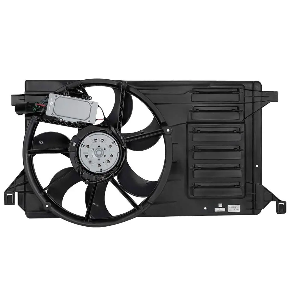 Bfc Radiator Fan Assembly Replacement Kit For 10-13 Mazda 3 2.0 2.3 2.5 1