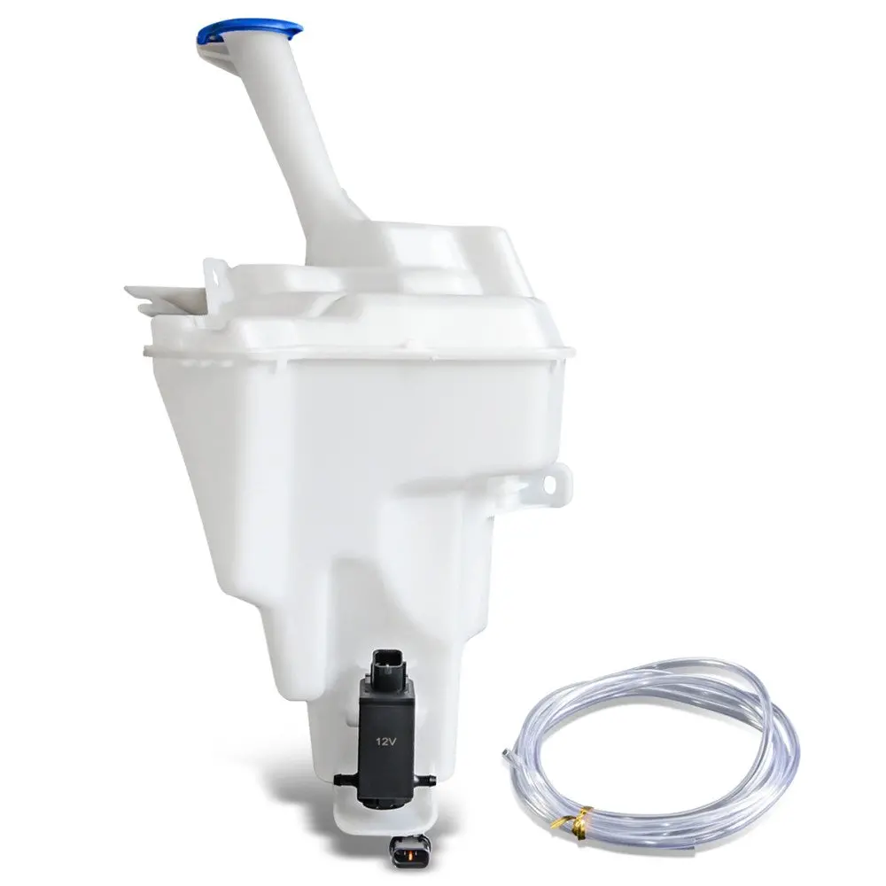 Oe Style Windshield Washer Reservoir Tank W/Pump+Cap+Sensor For 13-17 Elantra Gt 1