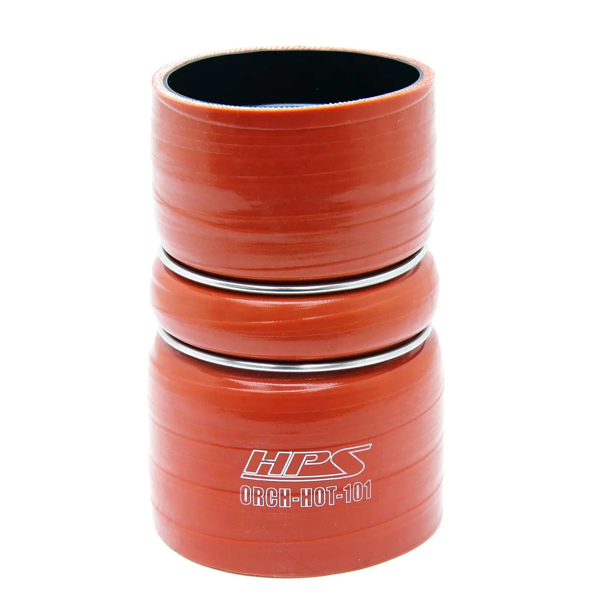 Hps Orange Silicone Turbo Intercooler Boot Hose For Super Duty 03-07 6.0L / 99-03 6.4L / 08-10 7.3L Diesel Orch-Hot-101 1