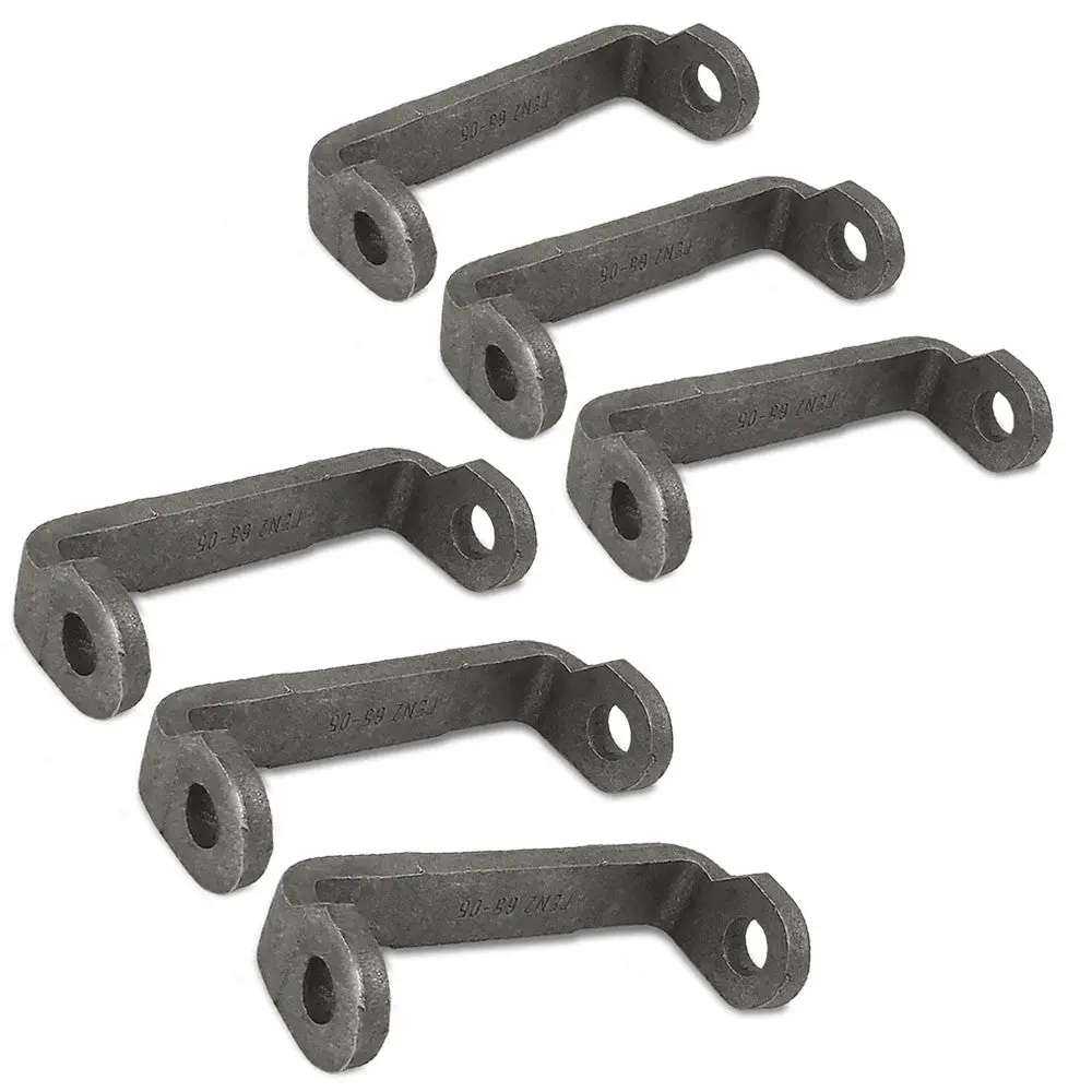 6X Truck Trailer Steel Weld-On Hinge Butt Pen65-05 [4-1/4" Length, 1-3/8" Offset, 1-1/4" Width] 1
