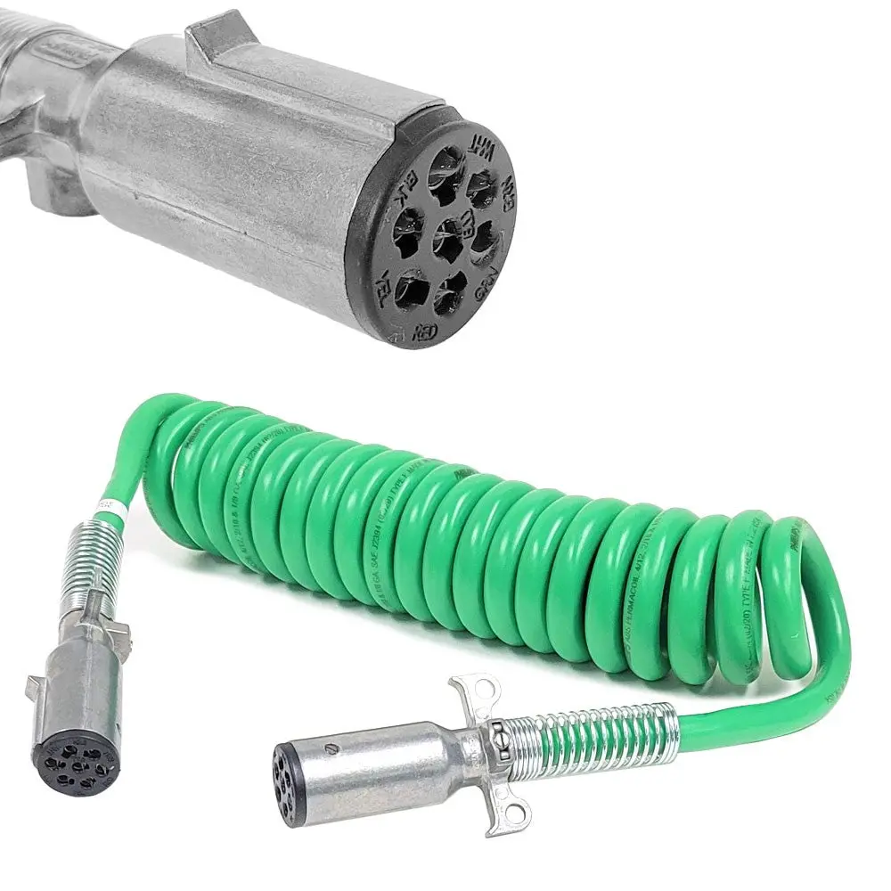 Phillips 30-4621 Abs Permacoil 15' Coiled Cable Electrical Assembly Zinc Plugs 1