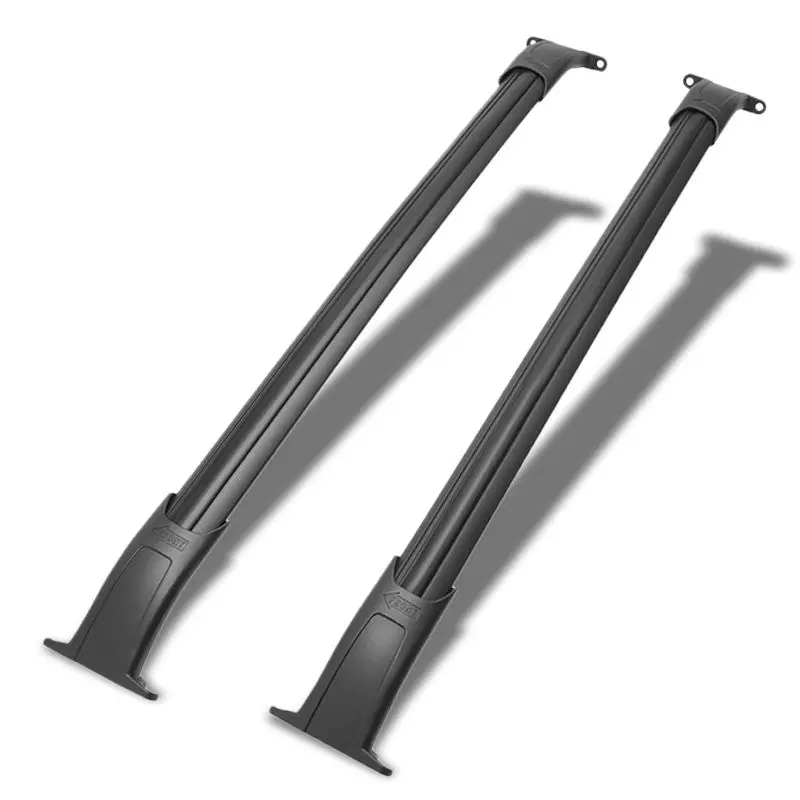 Black Aluminum Bar Bolt-On Top Roof Rack Rail Cross Bar For 15-18 Tahoe 1