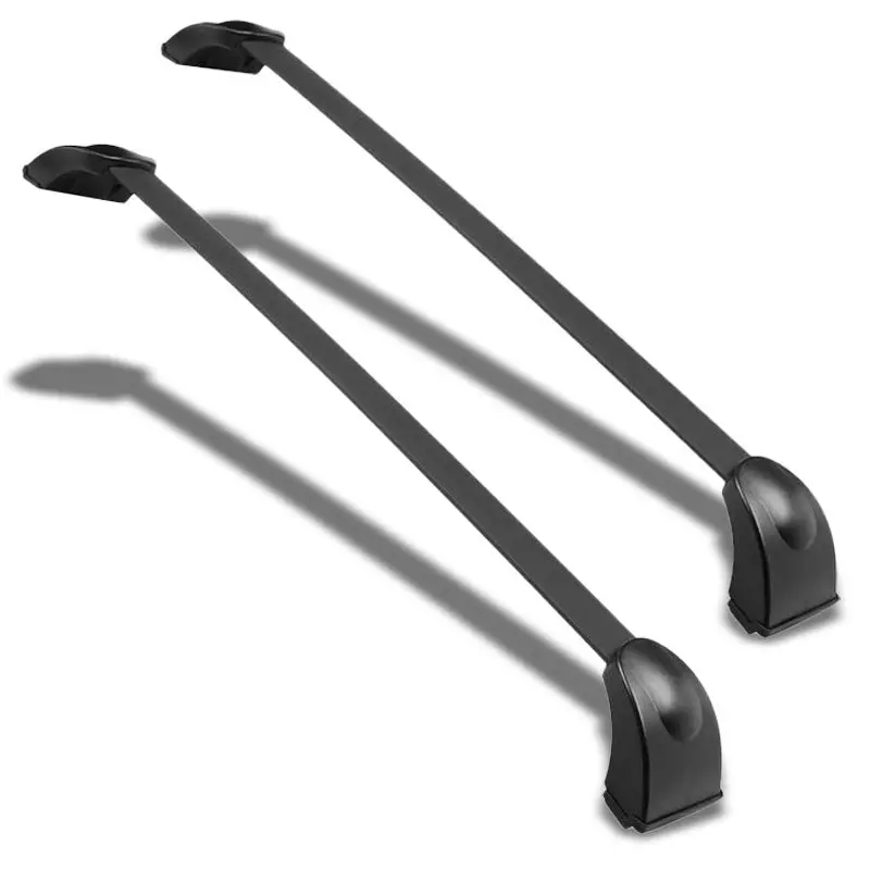 Black Aluminum Bolt-On Top Roof Rack Rail Cross Bar For 07-12 Cx-7 1