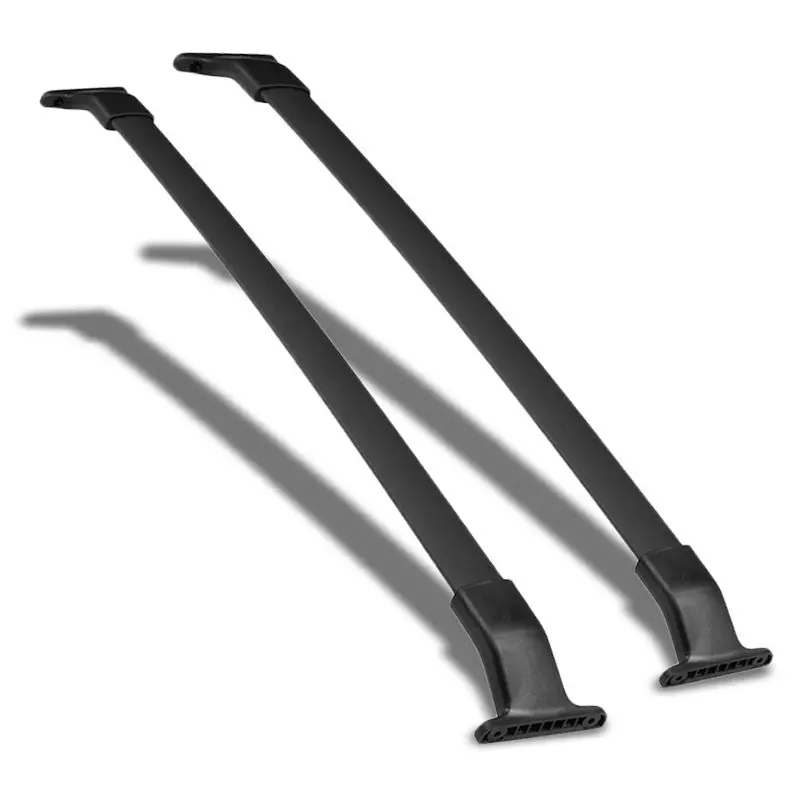 Black Aluminum Bolt-On Top Roof Rack Rail Cross Bar For 11-17 Odyssey 1