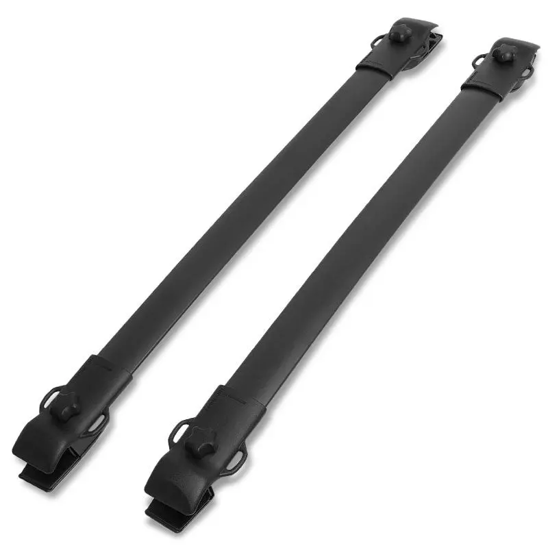 Black Aluminum Bolt-On Top Roof Rack Rail Cross Bar For 11-18 Sienna 1