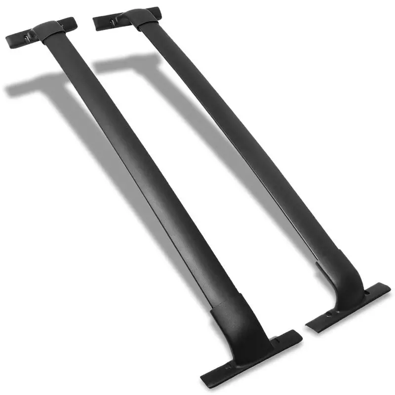 Black Aluminum Bolt-On Top Roof Rack Rail Cross Bar For 15-24 Nissan Murano Z52 1