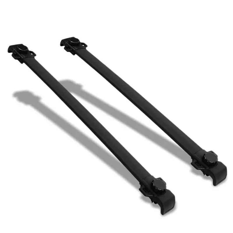 Oe Black Roof Rack Luggage/Cargo Rail Crossbar Bar For 15-24 Jeep Renegade 1