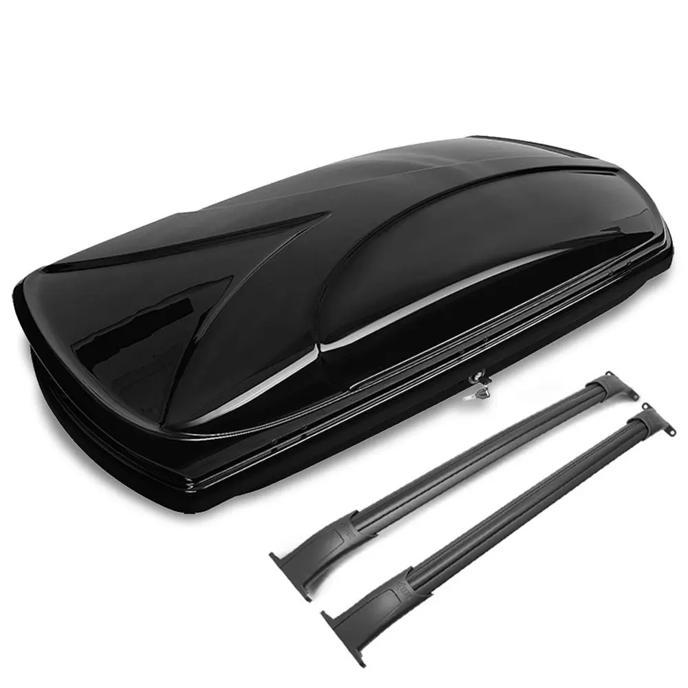Black Aluminum/Abs Plastic Oe Roof Box For 15-19 Cadillac Escalade/Esv 6.2L V8 1