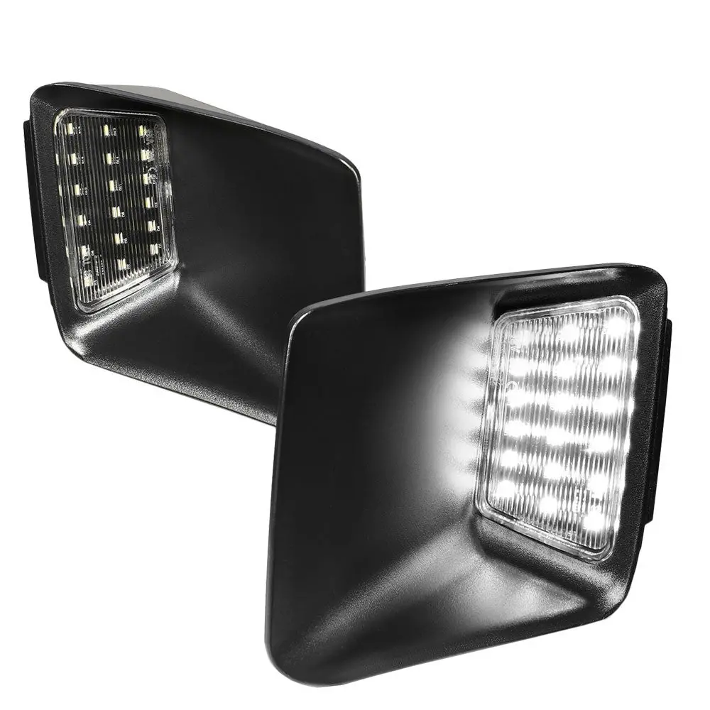 Nuvision Pair 18 Smd Led License Plate Light Assembly For 04-12 Chevrolet Colorado/Gmc Canyon 1