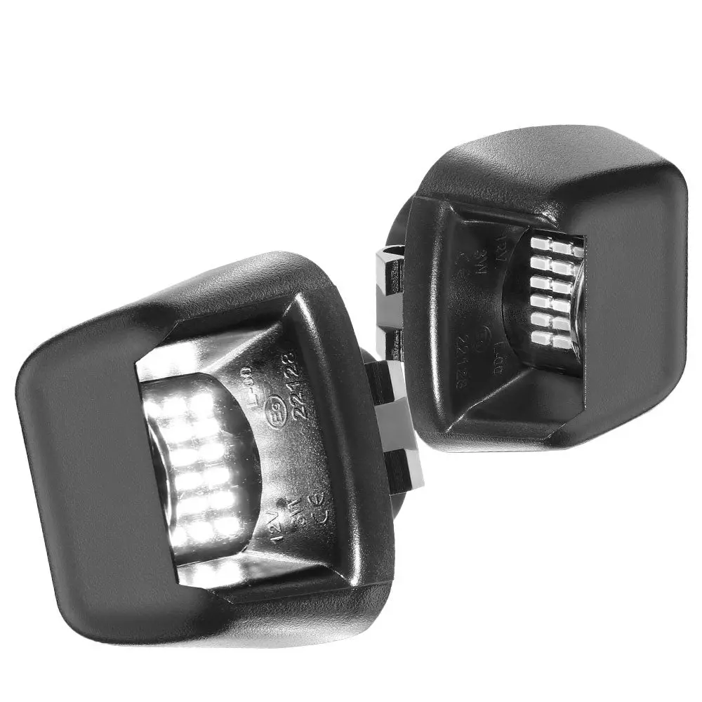 Nuvision Pair 18 Smd Led License Plate Light Assembly For Armada Ta60/Frontier D22/Titan A60/Xterra N50 1