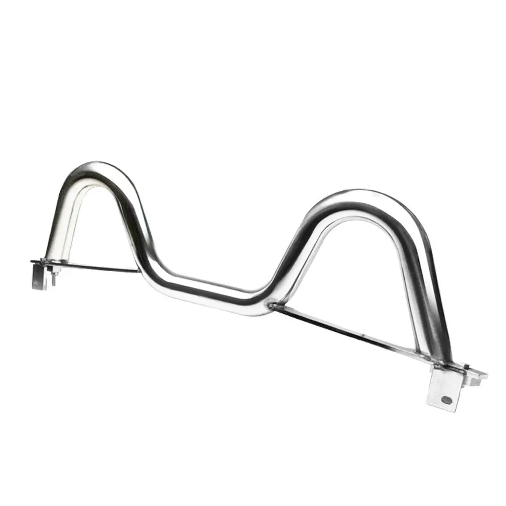 4-Point Stainless Steel Dual Twin Hoop Roll Bar For Mazda 89-05 Miata Mx5 Na Nb 1
