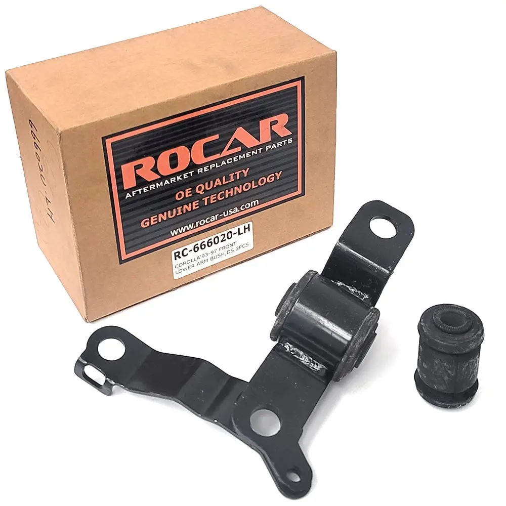 Rocar Rc-666020-Lh Front Lower (Driver Side - Lhd) Control Arm Bracket/Bushing For 93-97 Toyota Corolla (E100) 1