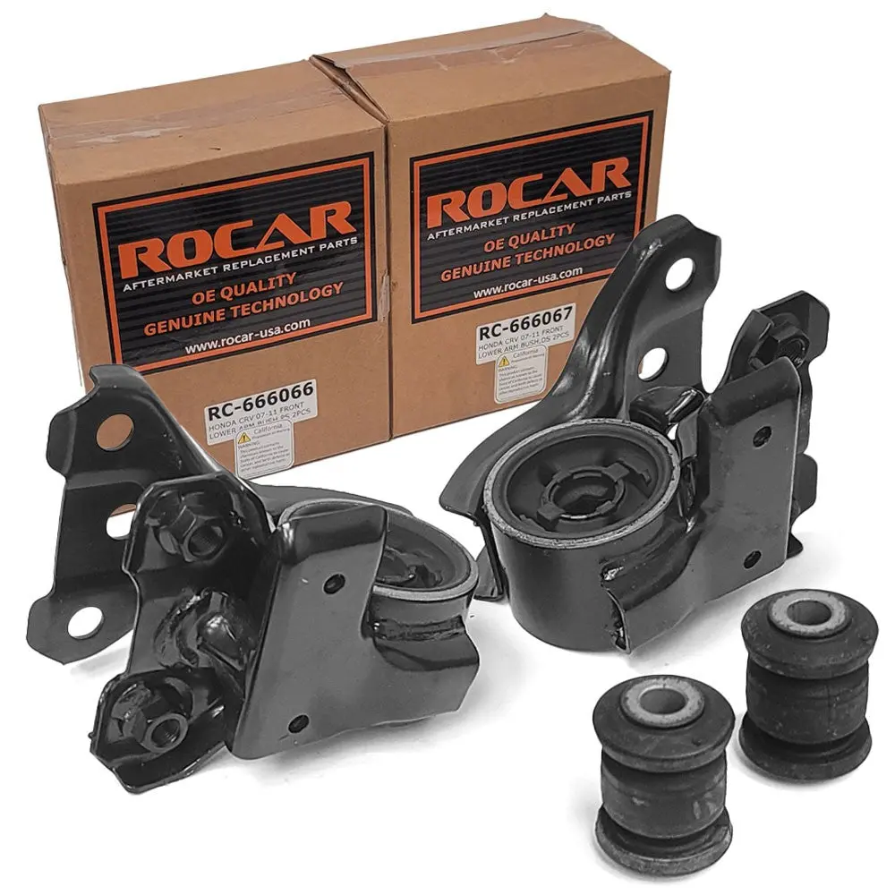 Rocar Rc-666066+Rc-666067 Front Lower (Driver And Passenger Side) Control Arm Bushing For 07-11 Honda Cr-V 1