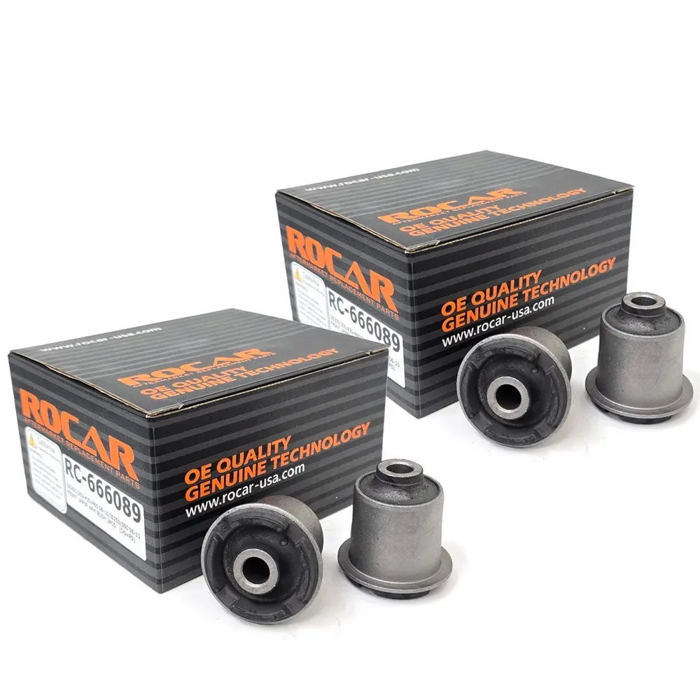 Rocar 4Pcs Front Upper (Driver And Passenger) Control Arm Bushing For 06-11 Gs-Series S190/06-24 Is-Series Xe20 Xe30 1