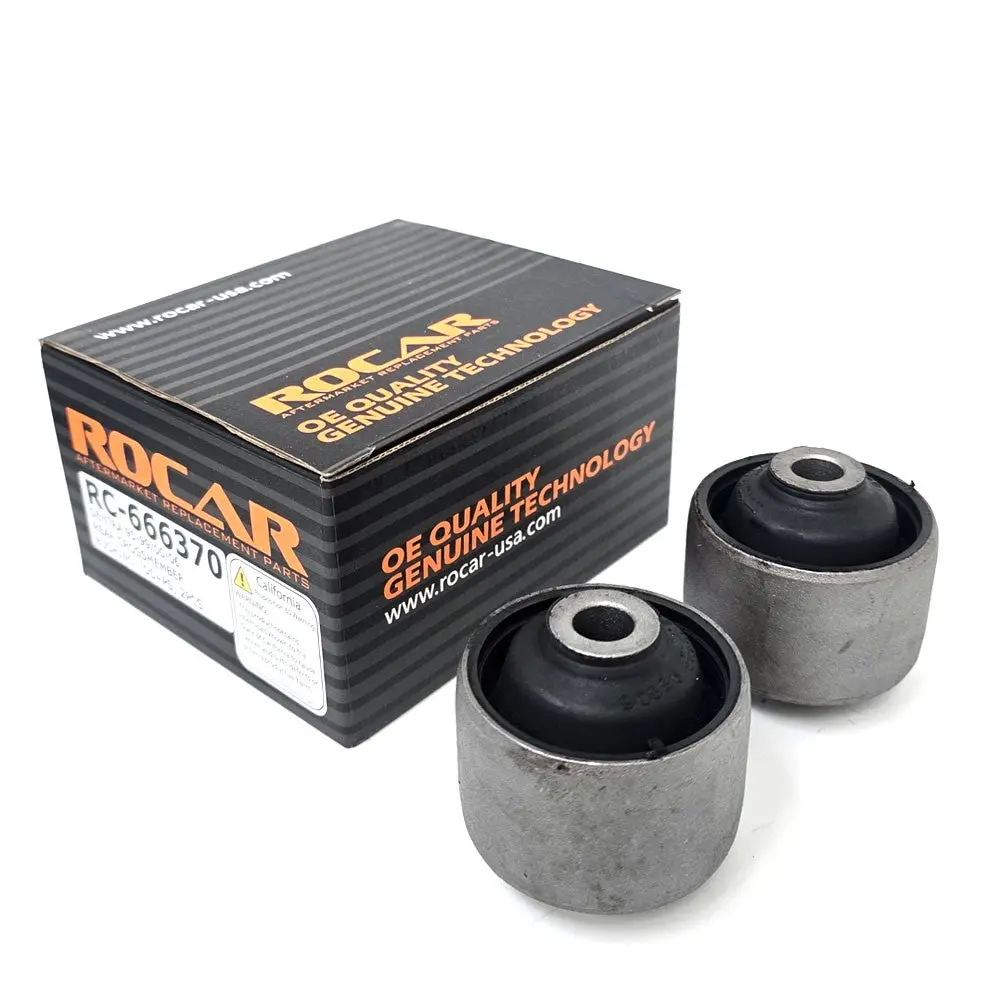 Rocar Rear (Driver And Passenger Side) Crossmember (Axle Beam) Bushing For 95-99 00-06 Nissan Sentra (B14 B15) 1