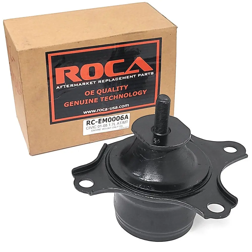 Rocar Rc-Em0006a Driver Side Engine Mount For 01-05 Honda Civic 1.7L At/Mt (Em Coupe/Es Sedan 7Th Gen) 1