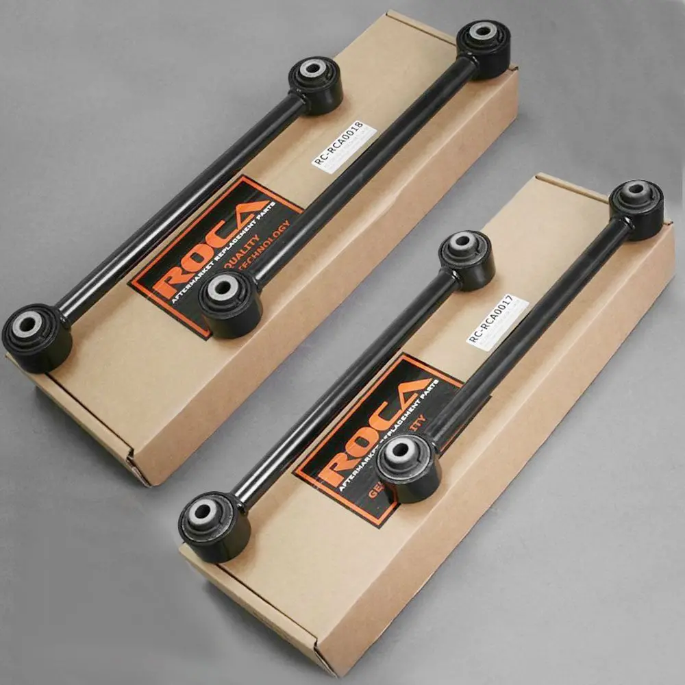 Rocar L+R Rear Lower "Front & Rear" Control Arm For 04-08 Tl Base Type-S / 04-08 Tsx / 03-07 Accord 1