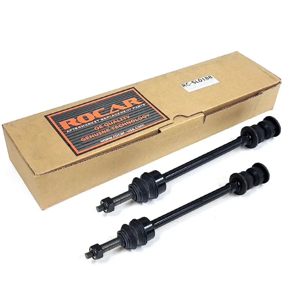 Rocar Front Left+Front Right Oe Style Sway Bar End Links (Stablilizer Bar) For 02-05 Dodge Ram 1500 4Wd 1