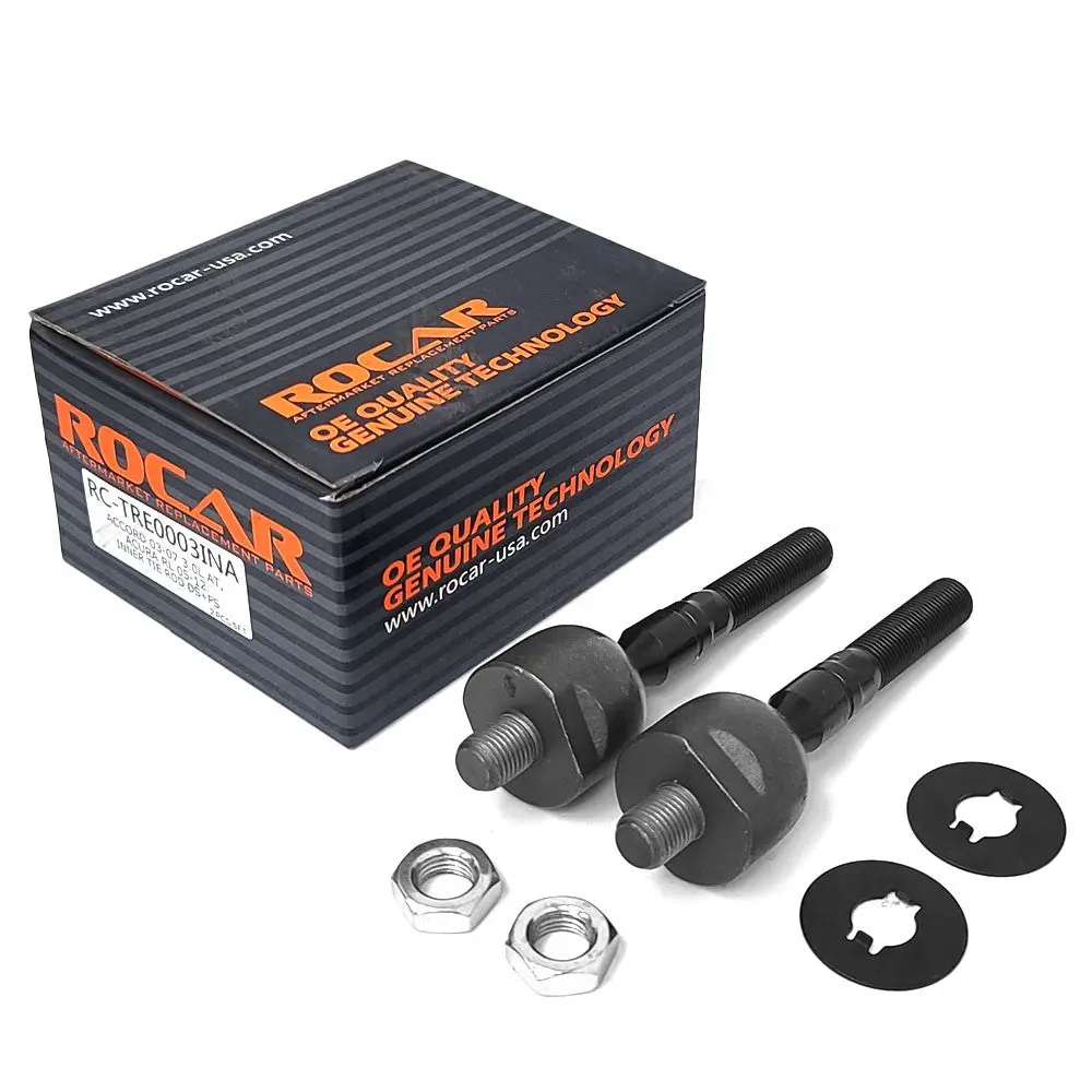 Rocar Rc-Tre0003ina Front Left+Right Inner Tie Rod Ends For 05-12 Acura Rl/03-07 Accord V6 At 1