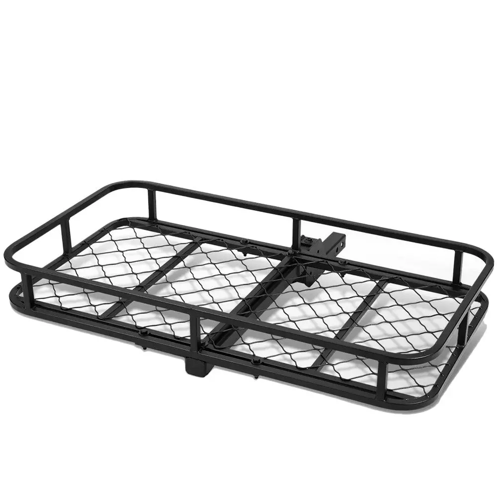 Bfc 28-1003 Bolt-On Hitch Mount Style Foldable 48" X 25.5" X 6" Cargo Carrier Basket Fit 2" Square Tow Receiver 1