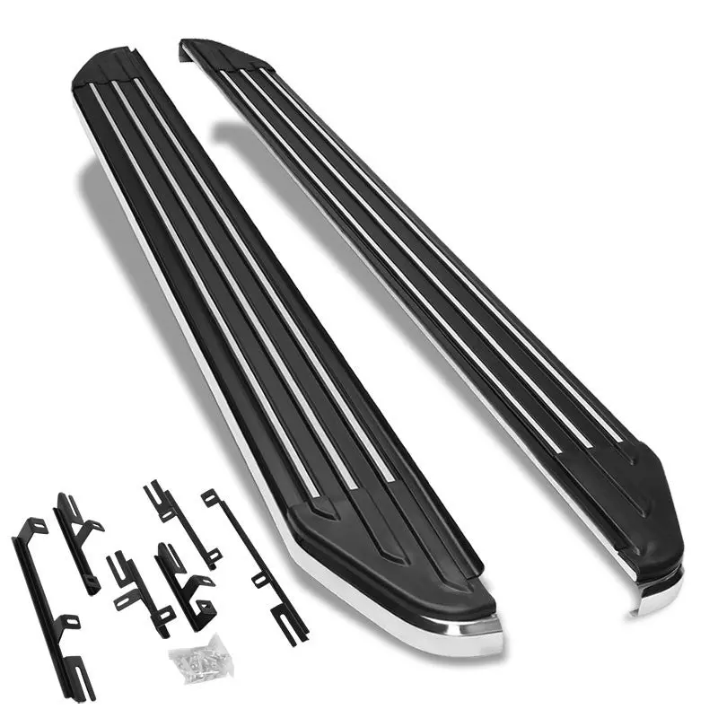 (Ridgeline Flat Board Metal) Running Board Nerf Bar For 18+ Volkswagen Atlas (Ca1 1St Gen) 1