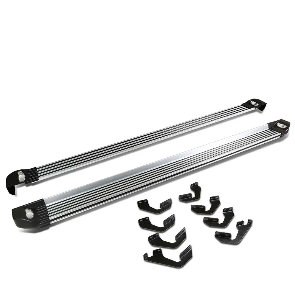 (Ridgeline W/Light Metal) Running Board Nerf Bar For 07-21 Toyota Tundra (Xk50 2Nd Gen) [Extended Cab] 1