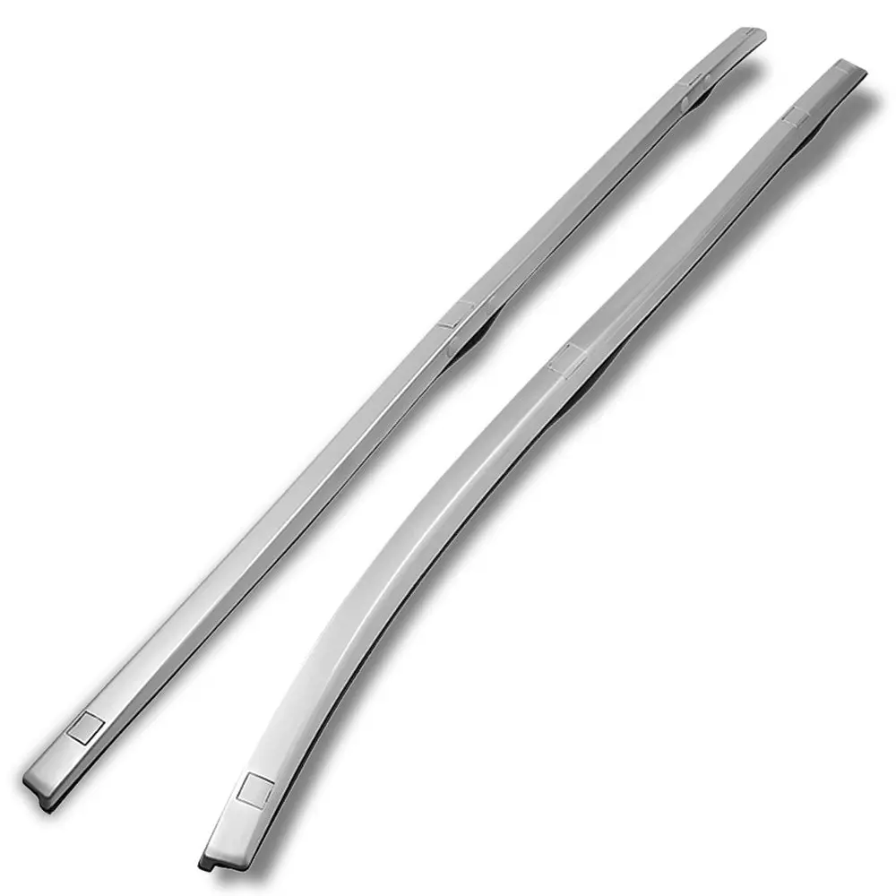 Polished Silver Side Roof Rail Rack For 12-16 Honda Cr-V 1