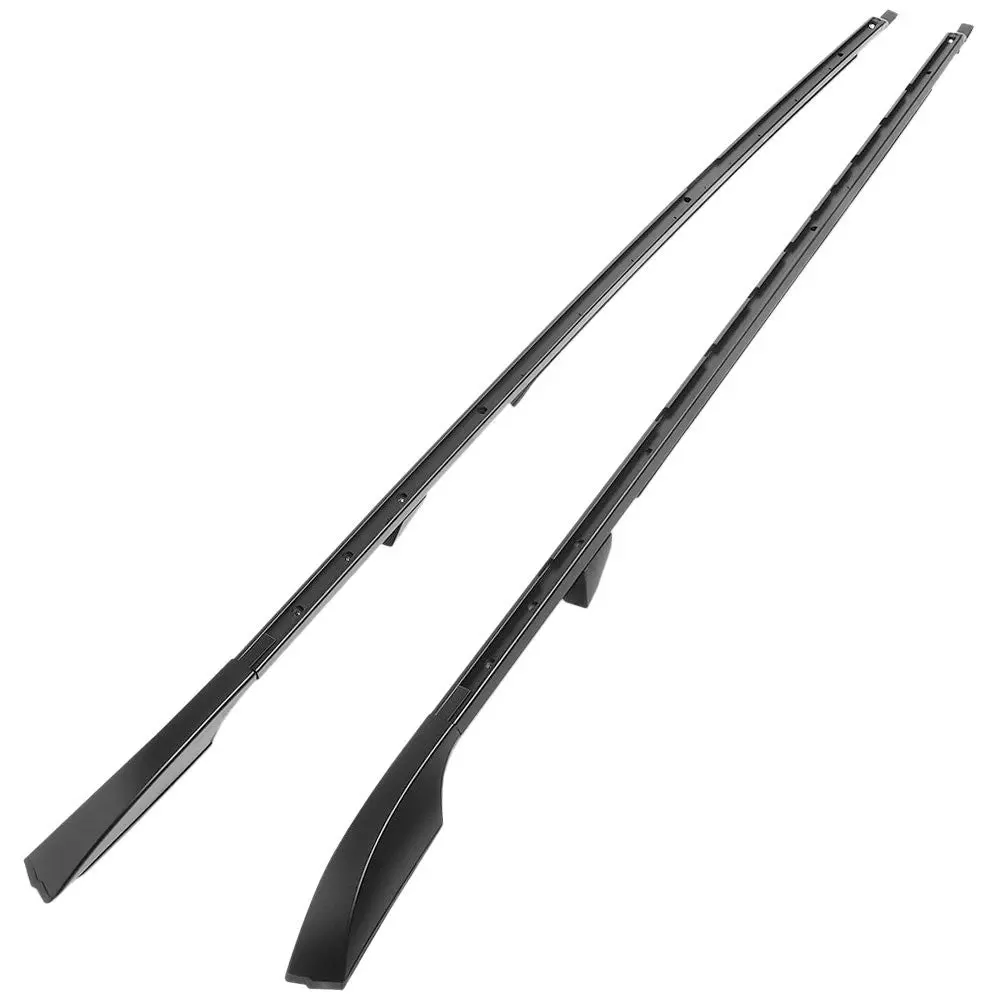 Powdercoated Black Side Roof Rail Rack For 10-16 Land Rover Lr4 1