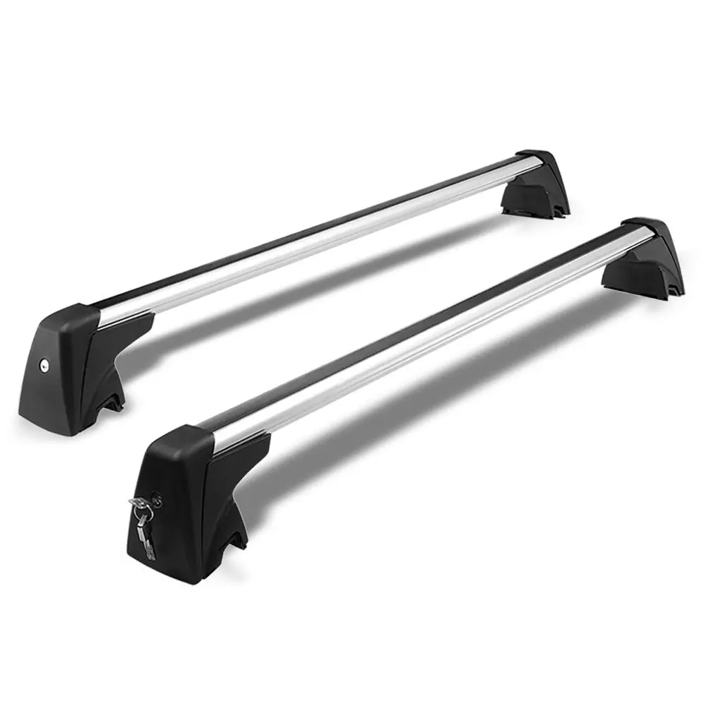 Powdercoated Black Roof Rack Crossbar Rail For 09-15 Bmw X1 1