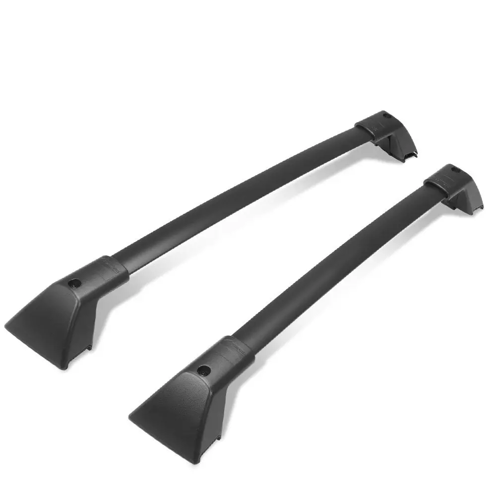 2Pcs Aluminum Black Roof Rack Rail Crossbar (Oe Style) For 21+ Ford Bronco Sport (On Road Version) 1