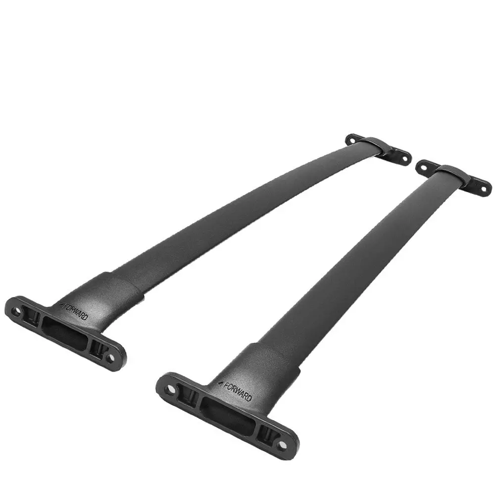 2Pcs Aluminum Black Roof Rack Rail Crossbar (Oe Style) For 18+ Ford Expedition (U553)/18+ Lincoln Navigator (U554) 1