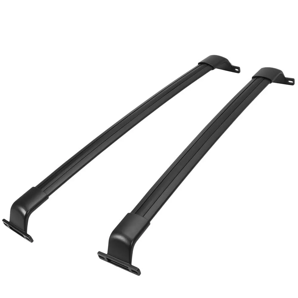 2Pcs Aluminum Black Roof Rack Rail Crossbar (Oe Style) For 21-24 Jeep Grand Cherokee (Wl) 1