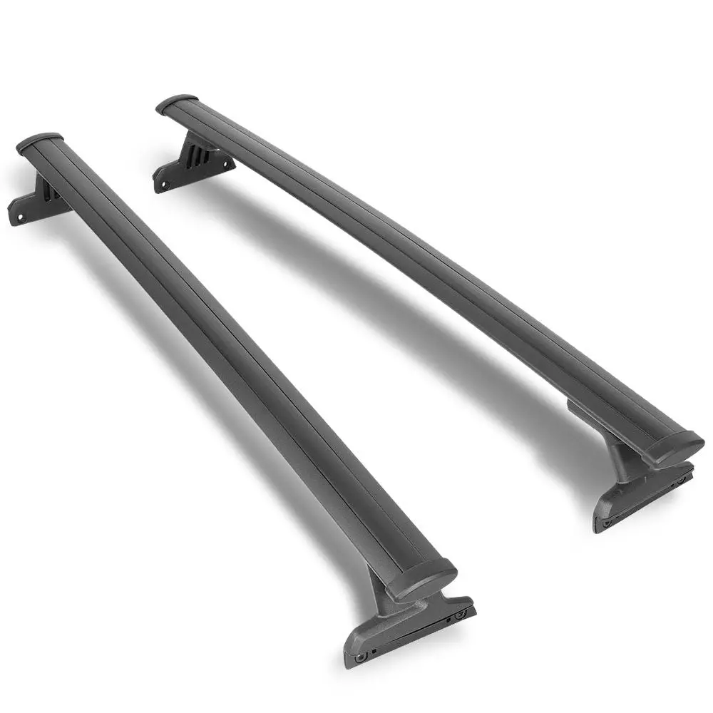 Powdercoated Black Roof Rack Crossbar Rail For 18-20 Chevrolet Traverse 1