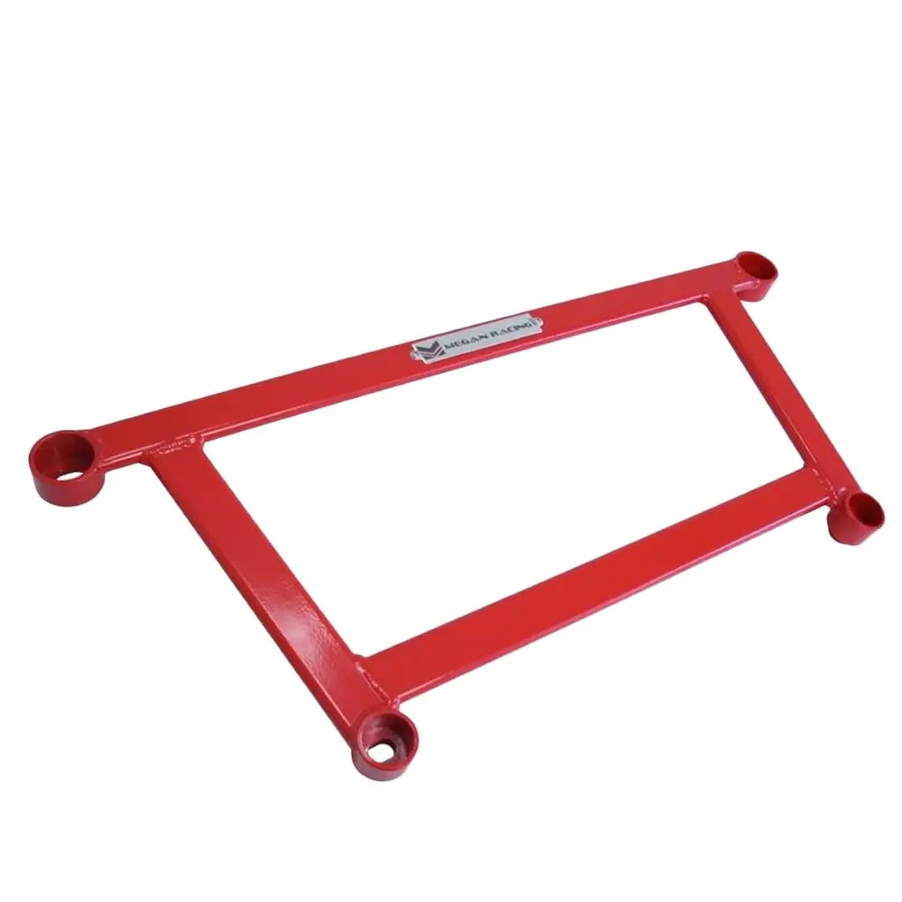 Megan Front Lower H-Bracket Subframe Brace Red For 11-17 Lexus Ct200h (Zwa10) 1