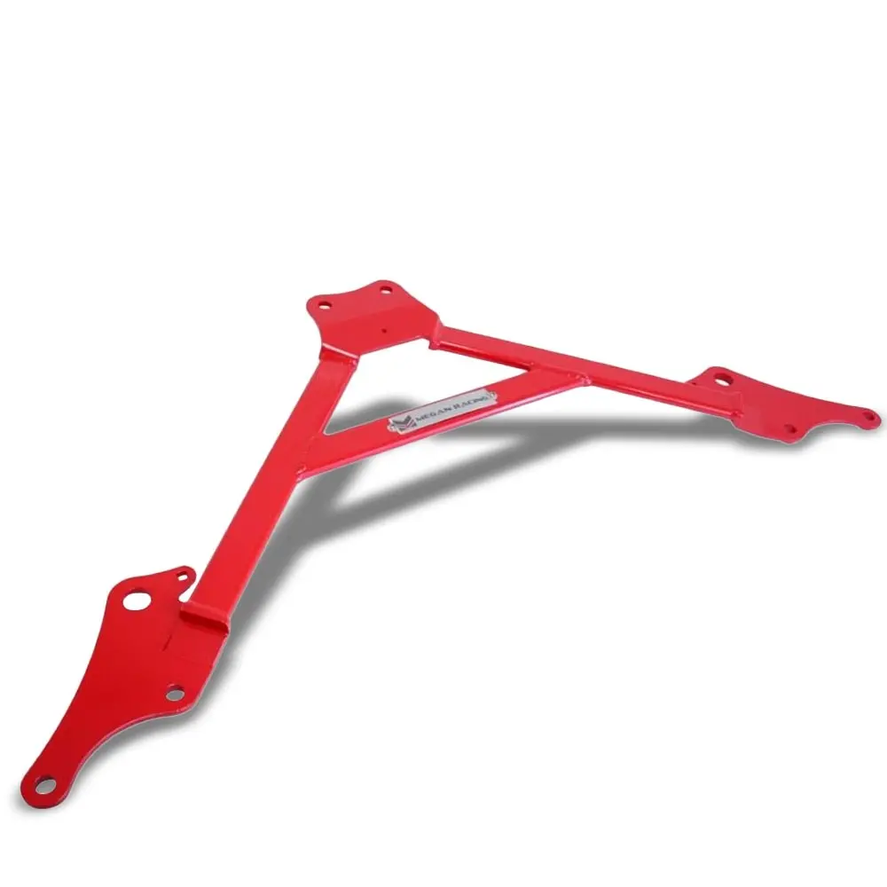 Megan Racing Red Race Front Lower Strut H Brace Bracket For 01-05 Is300 Xe10 1