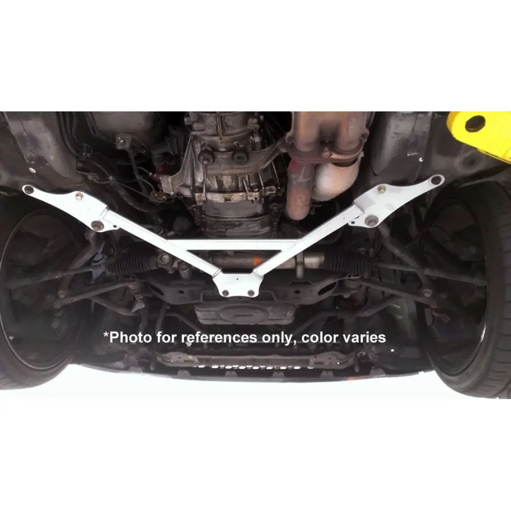 Megan Racing Red Race Front Lower Strut H Brace Bracket For 01-05 Is300 Xe10 2