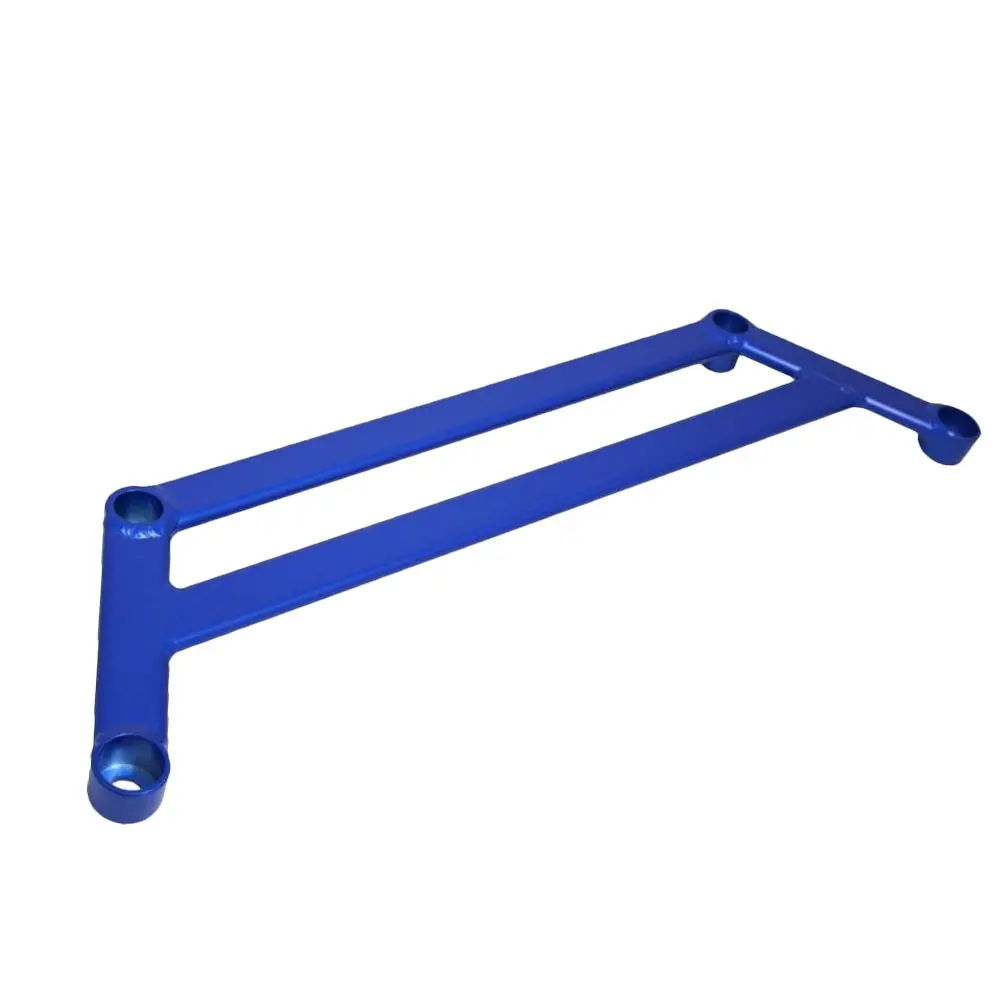 Megan Front Lower Blue Subframe H-Bracket Brace Bar For 04-13 Mazda 3 1