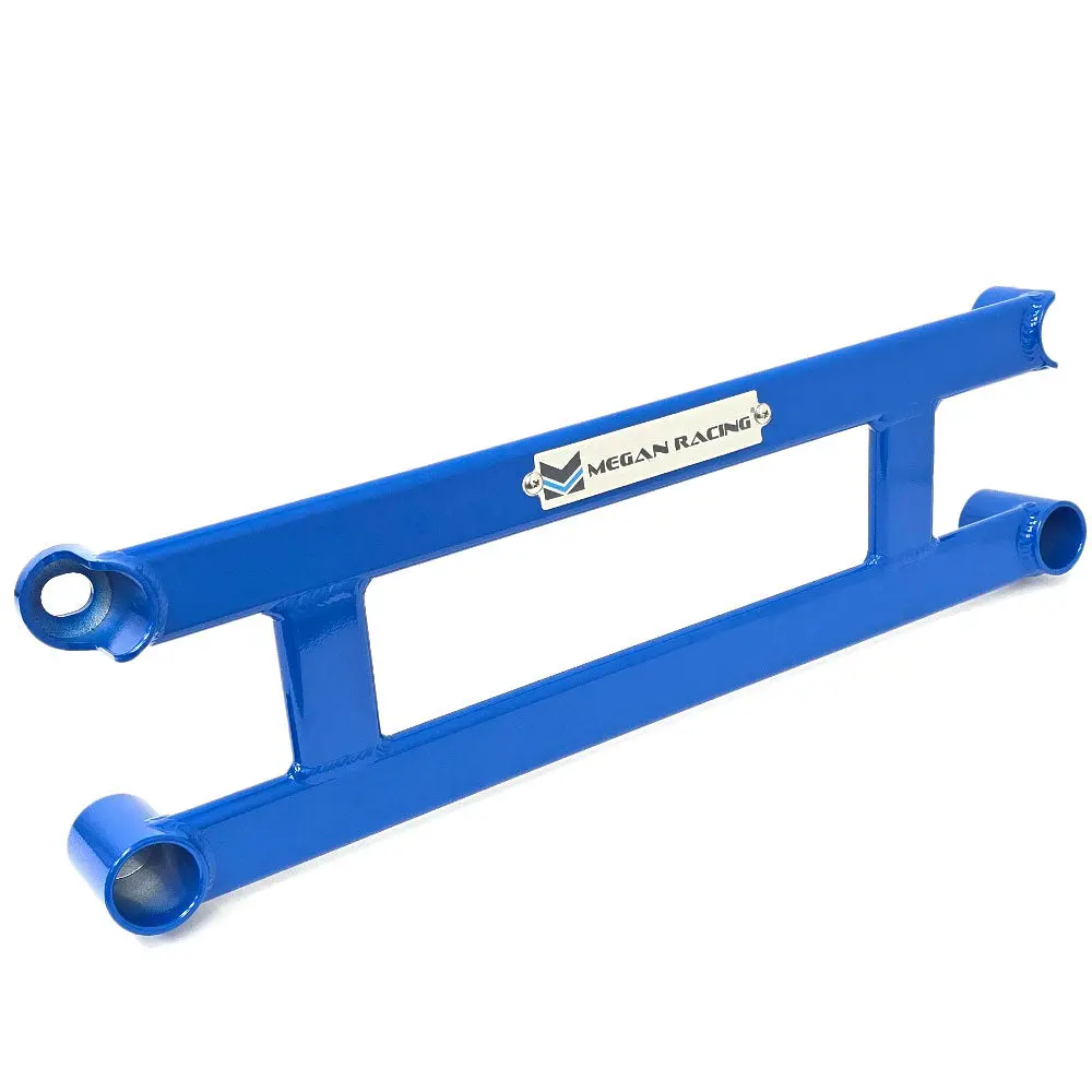 Megan Blue Front Lower Strut H Brace Bracket For 03-08 Mazda 6 / 06-09 Ford Fusion 1