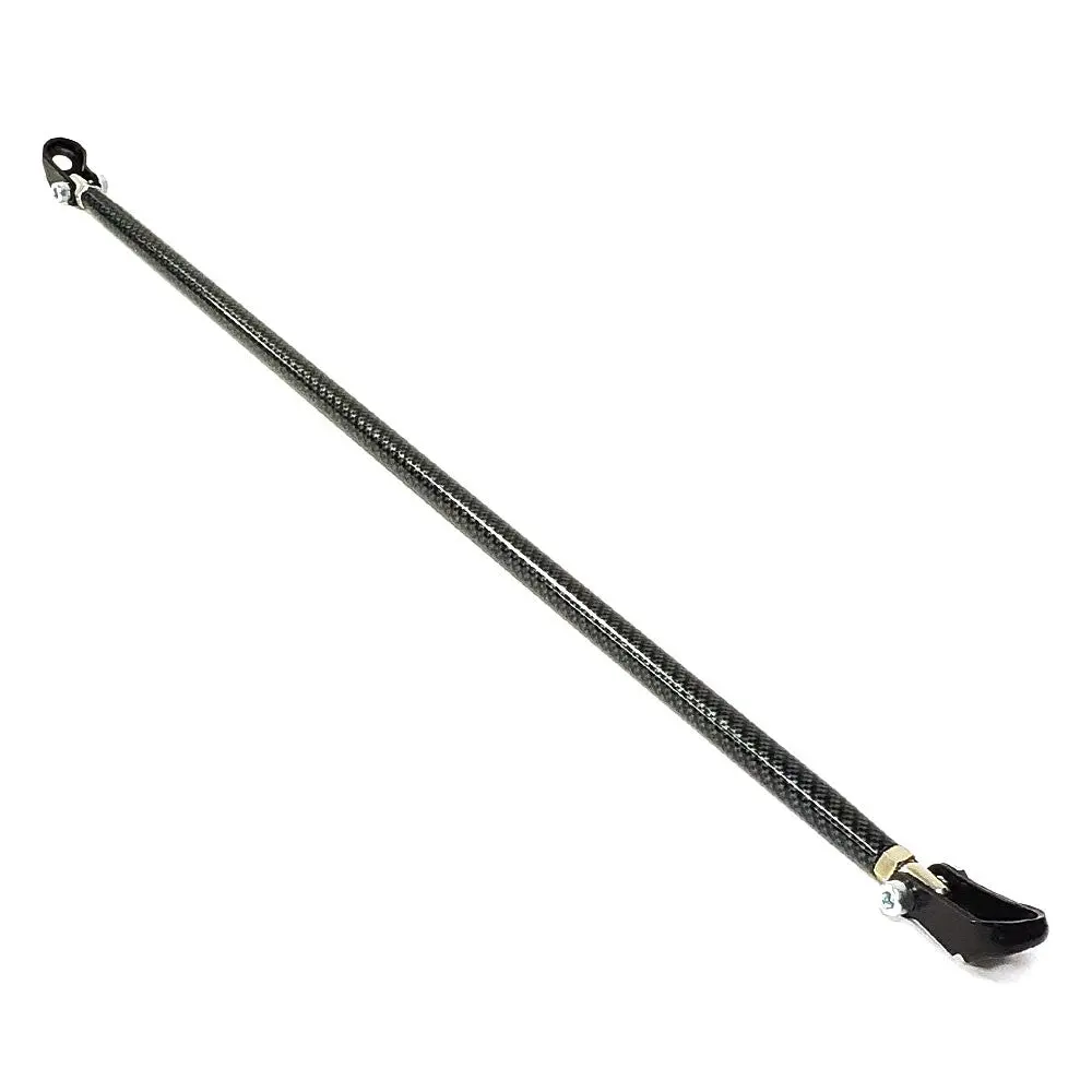 Megan Carbon Pattern Rear C-Pillar Strut Tower Brace Bar For 89-98 Nissan 240Sx 1