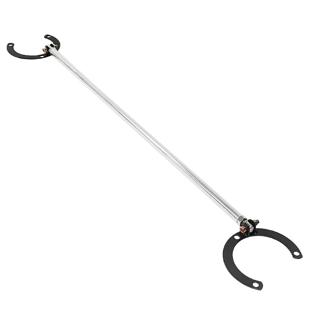 Manzo Front Upper Aluminum Strut Tower Brace Bar For 00-05 Mitsubishi Eclipse 1