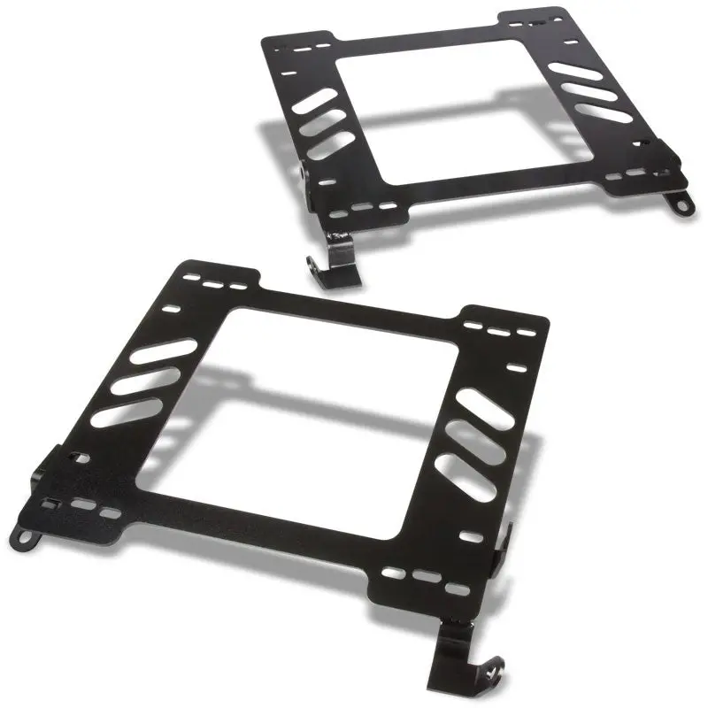 2X Mild Steel Racing Seat Base Mounting Bracket For 02-07 Impreza Wrx/Sti Gd/Gg 1